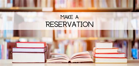 Make Reservations